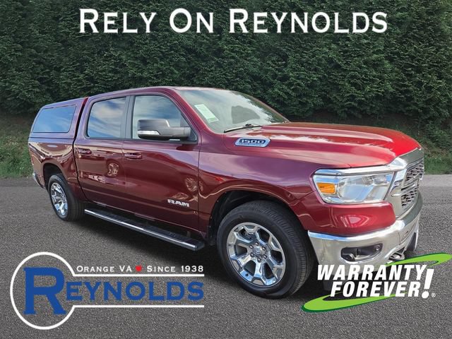 2022 Ram 1500 Big Horn Crew Cab 4x4 57 Box Truck