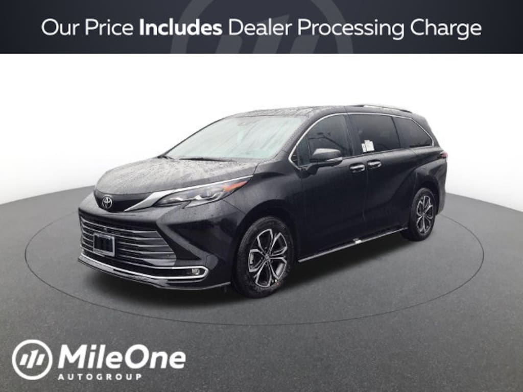 New 2026 Toyota Sienna Platinum Van Passenger Van
