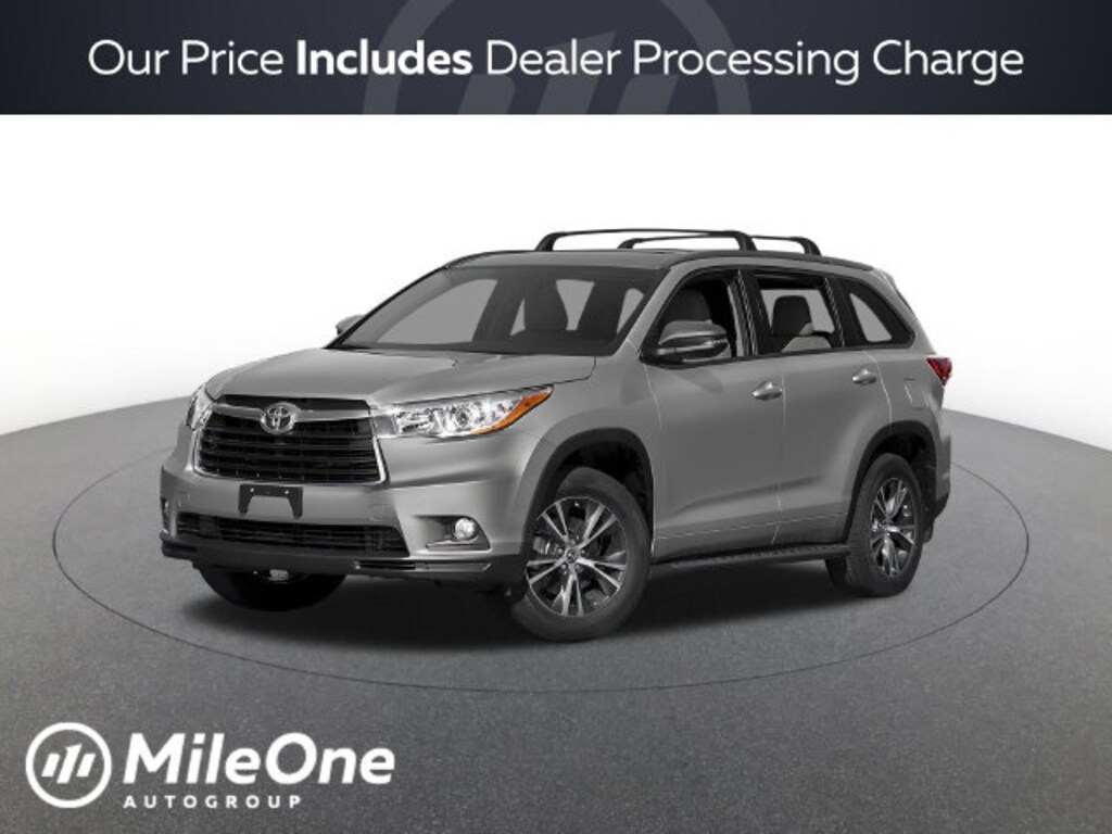 Used 2016 Toyota Highlander XLE V6 Sport Utility