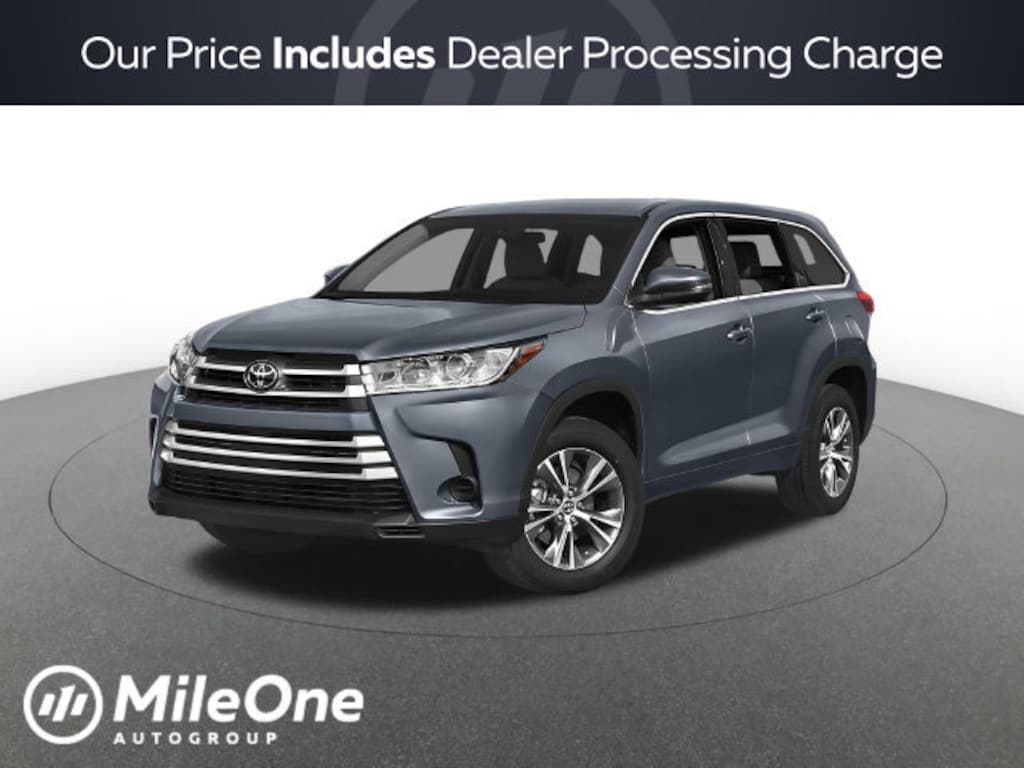 Used 2019 Toyota Highlander LE Sport Utility