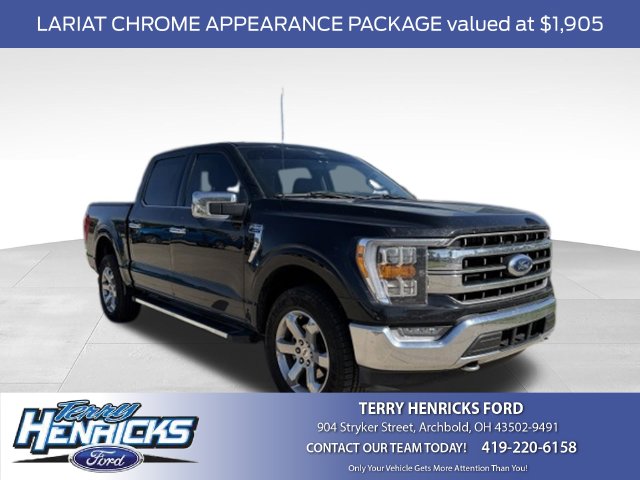 Used 2022 Ford F-150 Lariat Truck in Archbold, OH