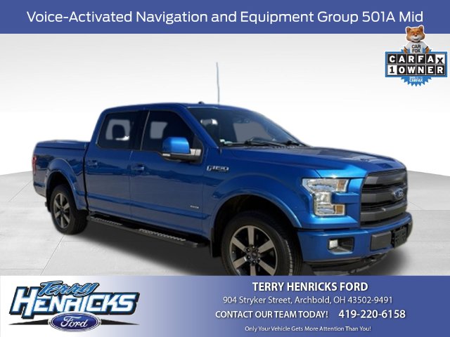 Used 2016 Ford F-150 Lariat Truck in Archbold, OH