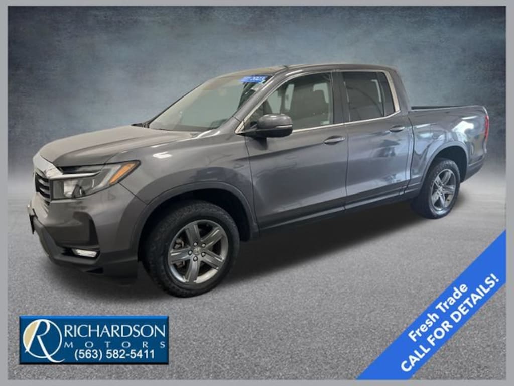 Certified 2023 Honda Ridgeline RTL Truck Crew Cab