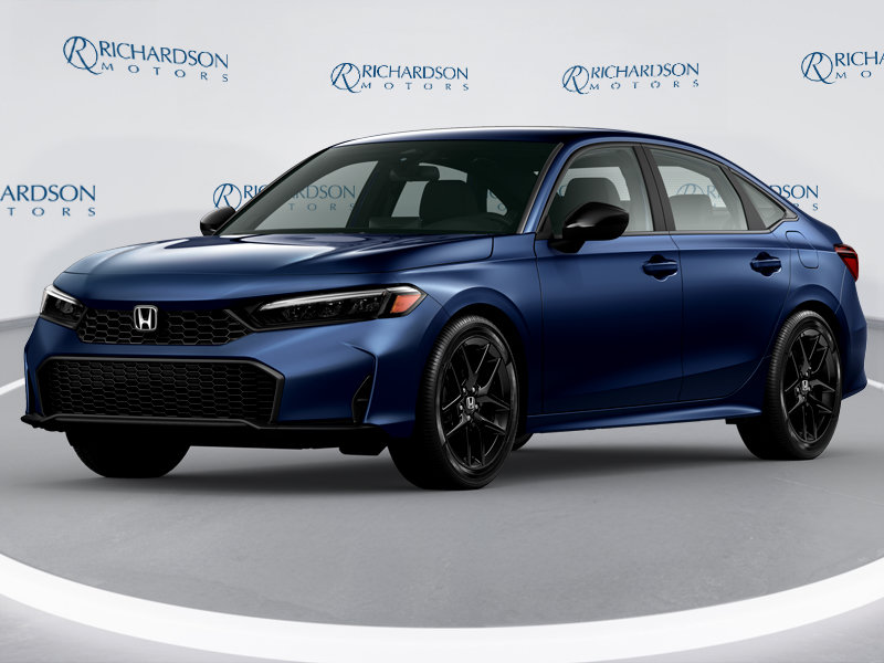 New 2026 Honda Civic Sedan Sport Sport CVT