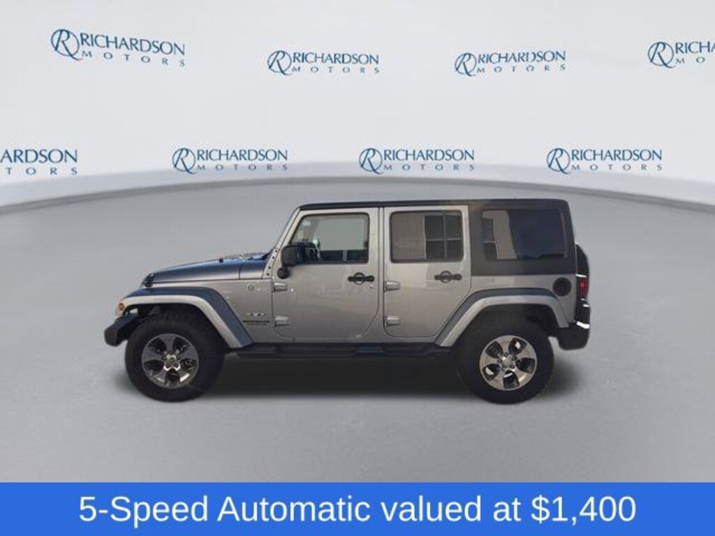 Used 2017 Jeep Wrangler JK Unlimited Sahara 4x4 SUV