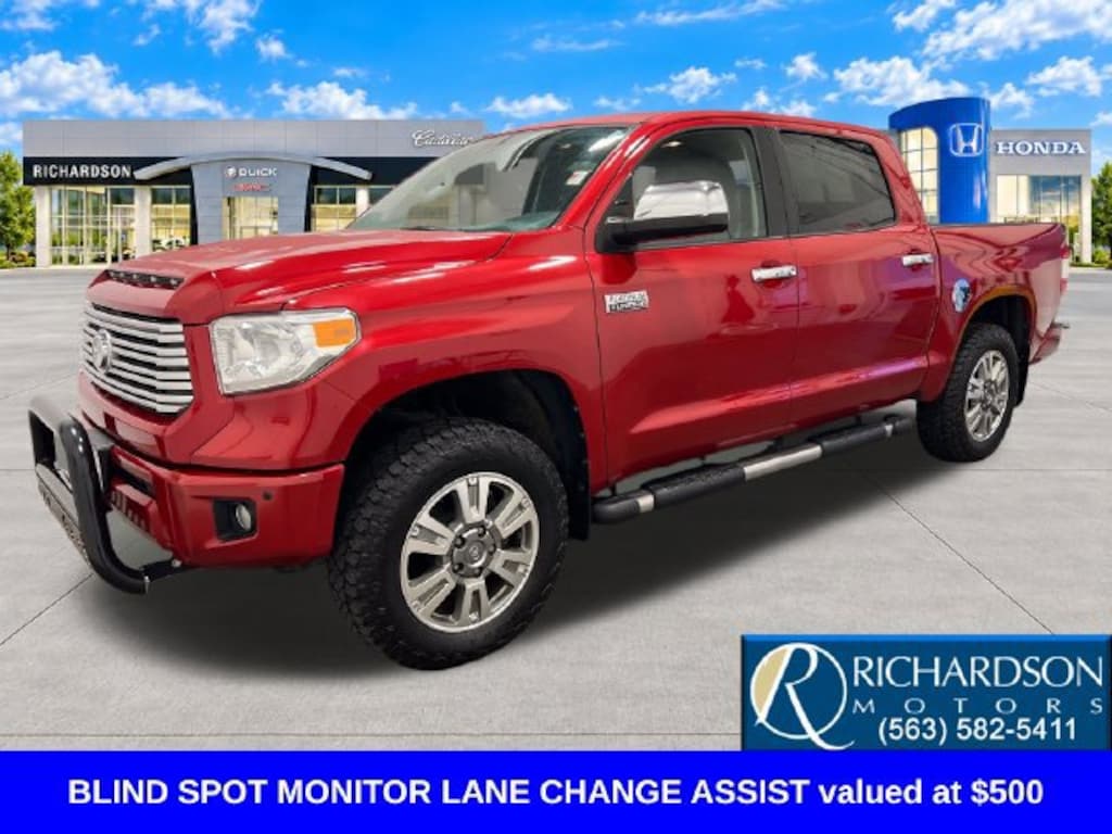 Used 2015 Toyota Tundra 4WD Truck Platinum CrewMax 5.7L V8 6-Spd AT Platinum