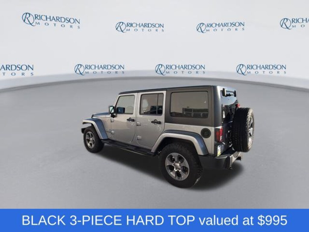 Used 2017 Jeep Wrangler JK Unlimited Sahara 4x4 SUV