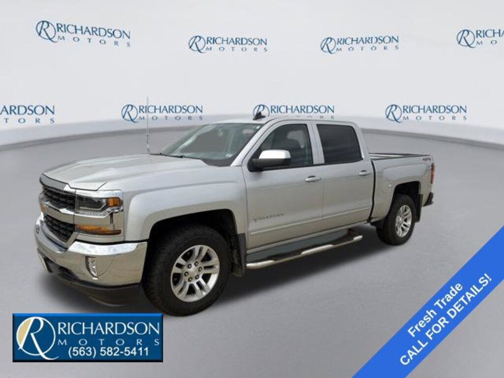 Used 2018 Chevrolet Silverado 1500 LT w/1LT Truck Crew Cab