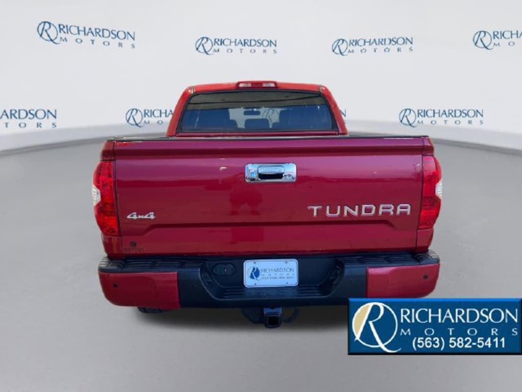 Used 2015 Toyota Tundra 4WD Truck Platinum CrewMax 5.7L V8 6-Spd AT Platinum