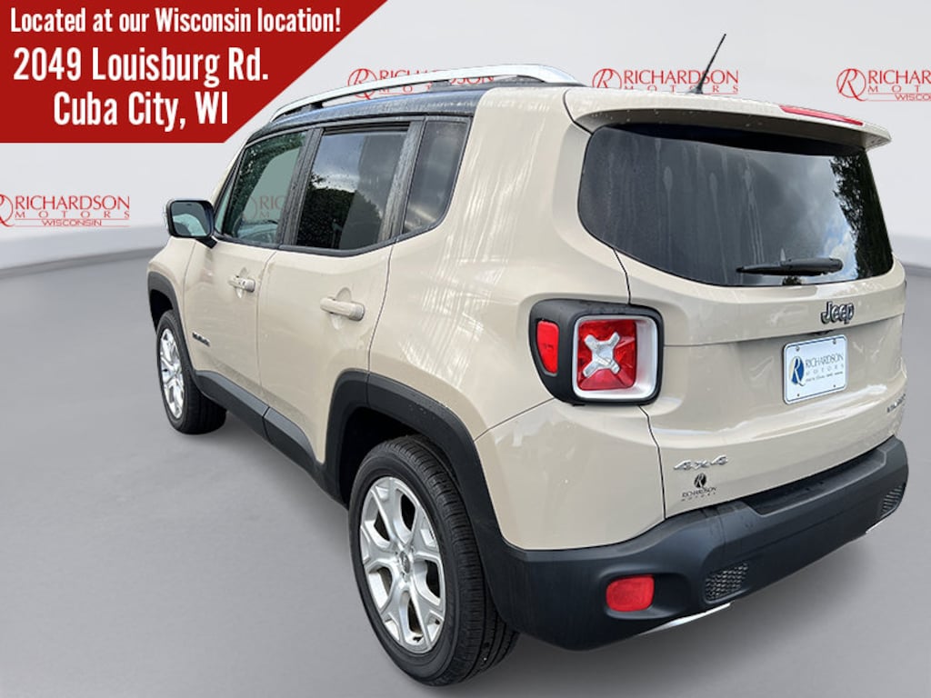 Certified 2016 Jeep Renegade Limited 4x4 SUV