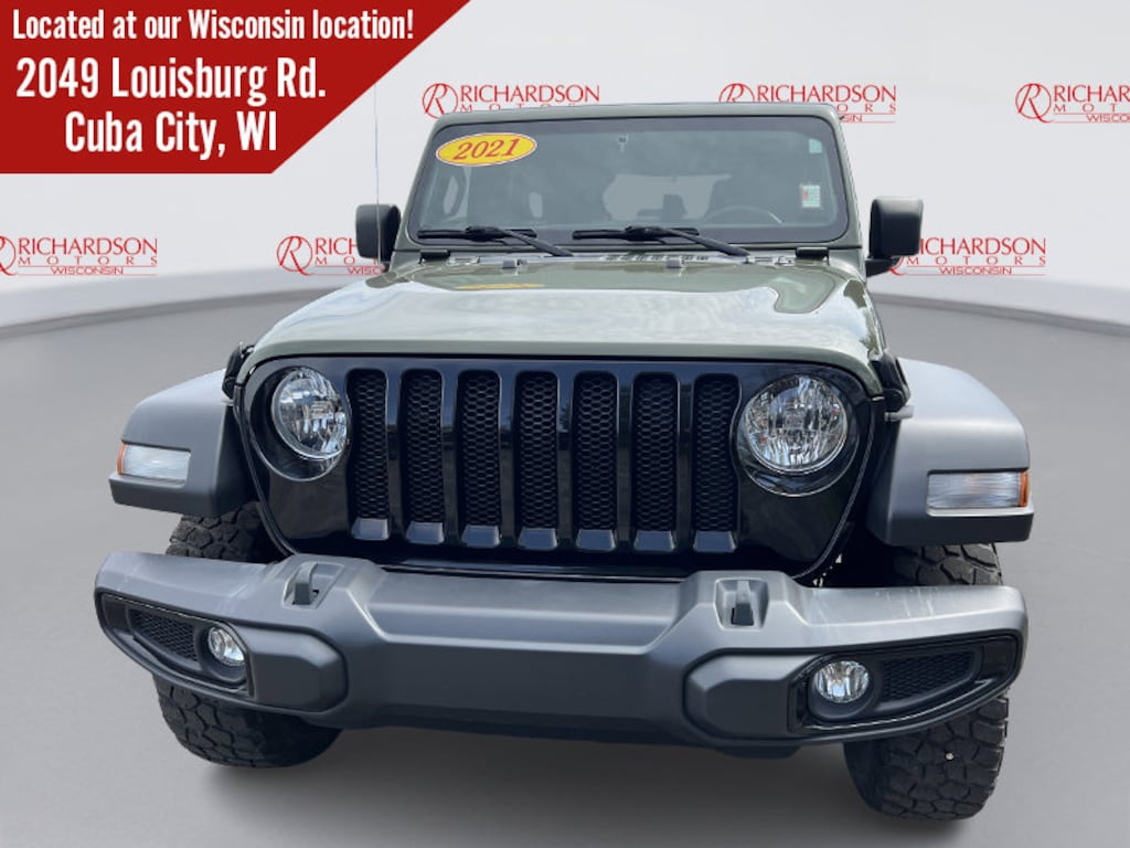 Certified 2021 Jeep Wrangler Unlimited Sport SUV