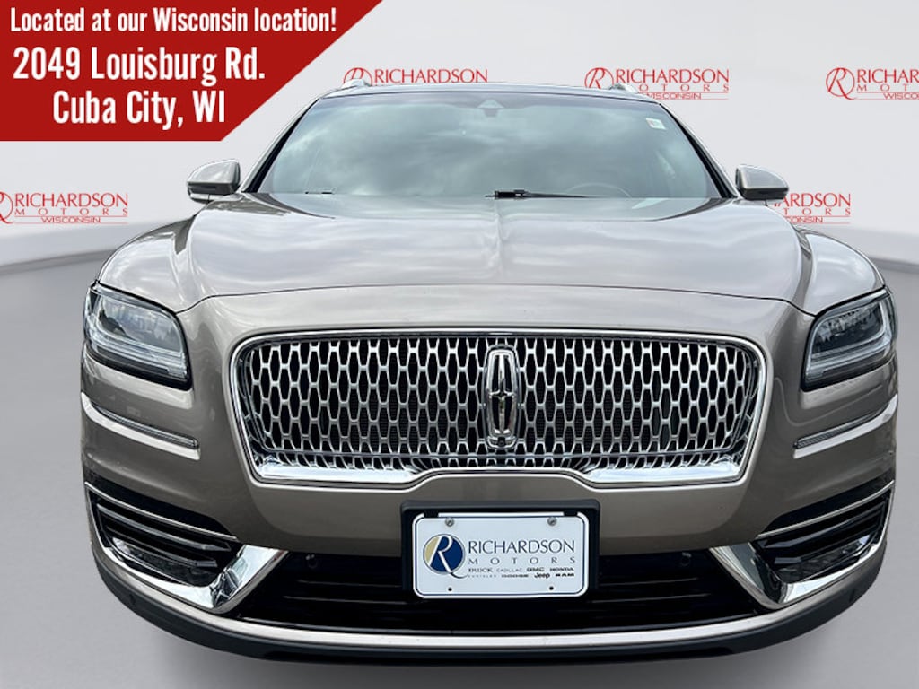 Certified 2019 Lincoln Nautilus Reserve SUV