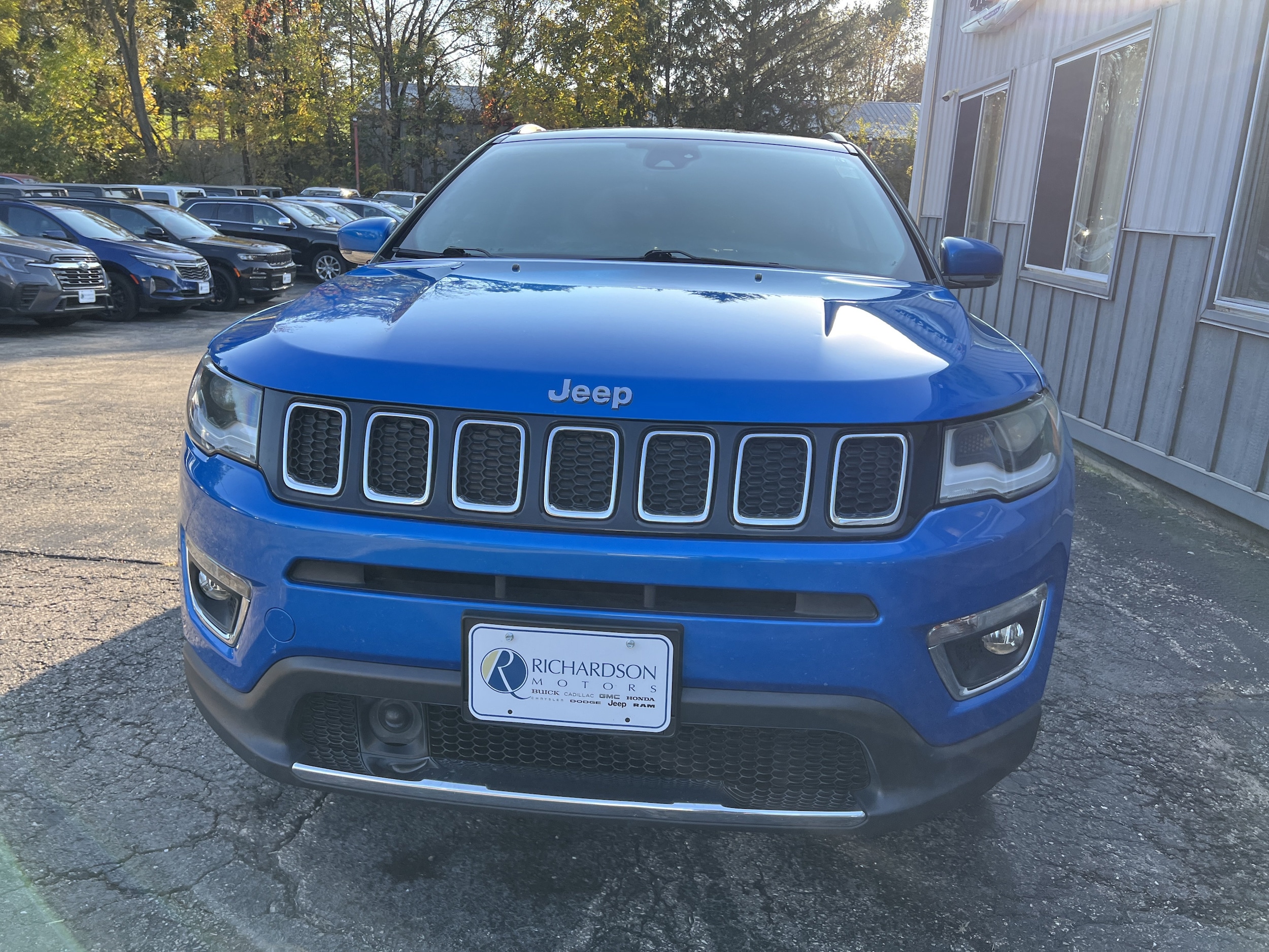 Used 2018 Jeep Compass Limited with VIN 3C4NJDCB7JT169721 for sale in Cuba City, WI