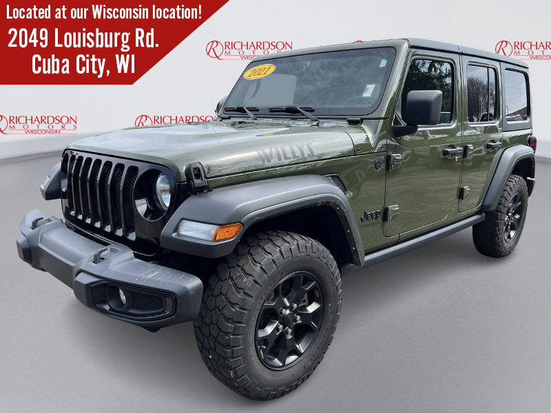 Certified 2021 Jeep Wrangler Unlimited Sport SUV