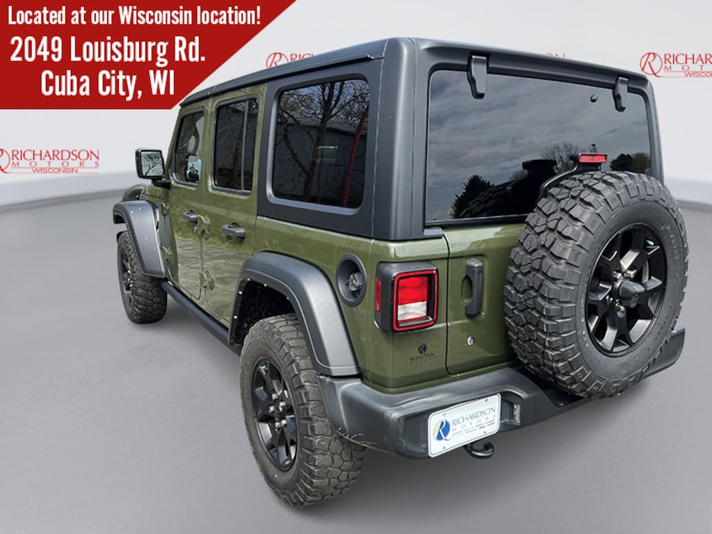 Certified 2021 Jeep Wrangler Unlimited Sport SUV
