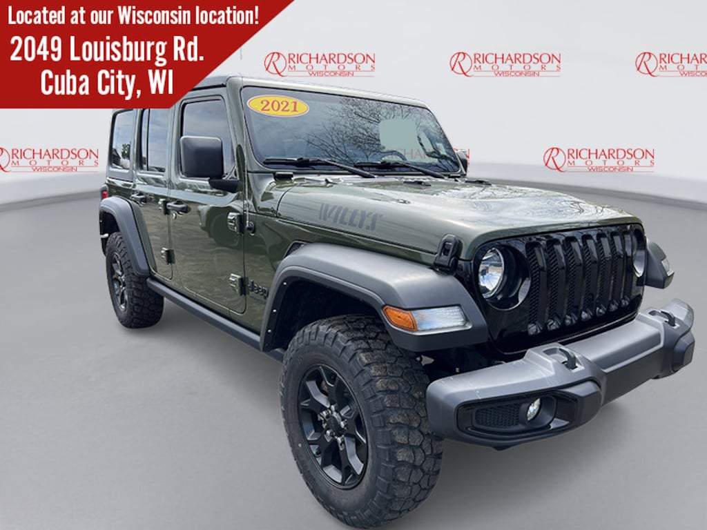 Certified 2021 Jeep Wrangler Unlimited Sport SUV