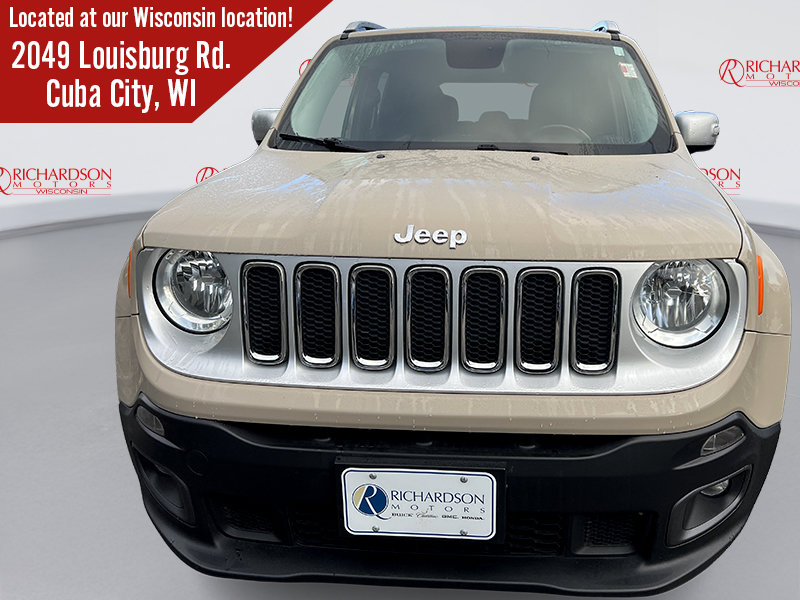 Used 2016 Jeep Renegade Limited with VIN ZACCJBDT6GPD42129 for sale in Cuba City, WI