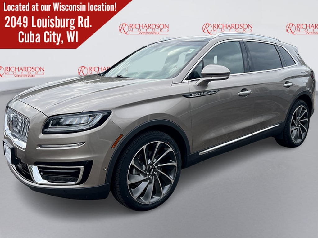 Certified 2019 Lincoln Nautilus Reserve SUV