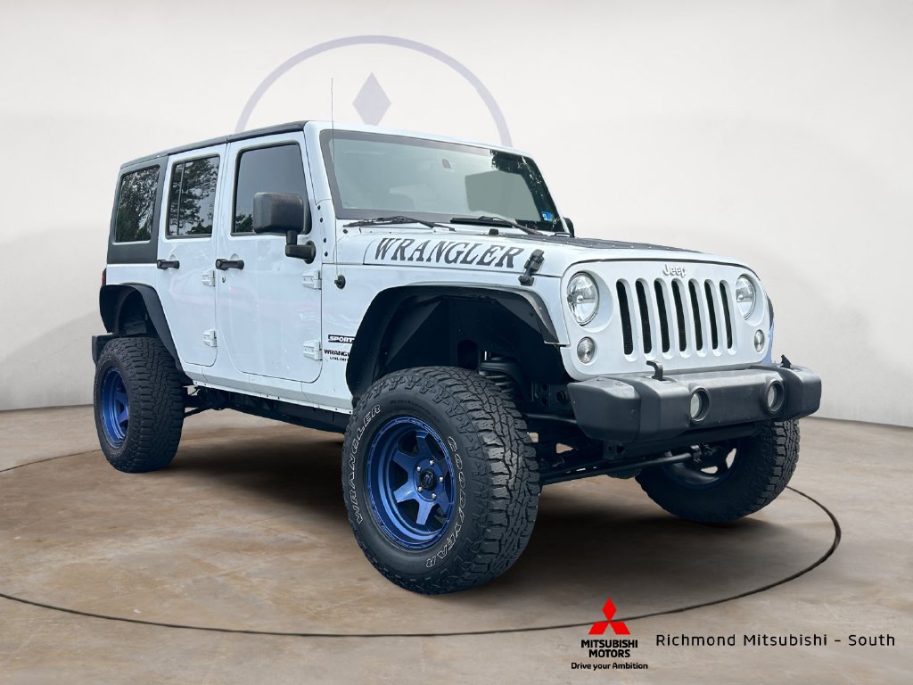 Used 2017 Jeep Wrangler JK Unlimited Sport 4x4 SUV