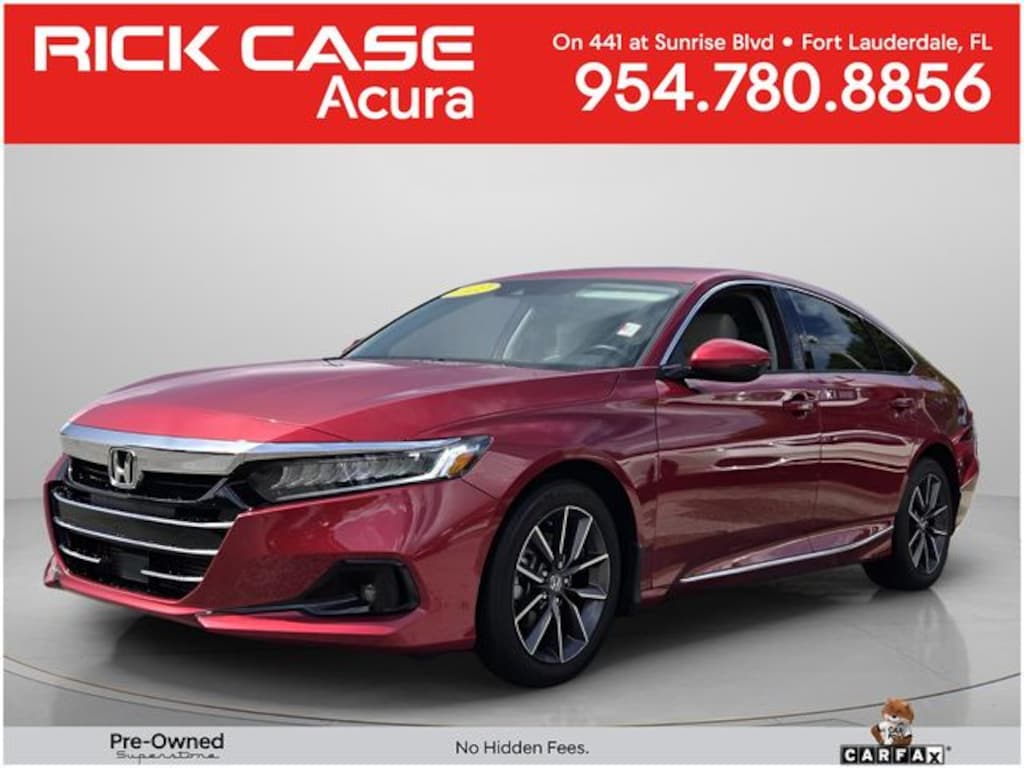 Used 2022 Honda Accord EX-L Sedan