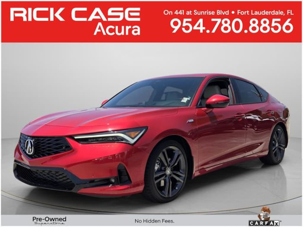 Certified 2024 Acura Integra A-Spec Tech Package Hatchback