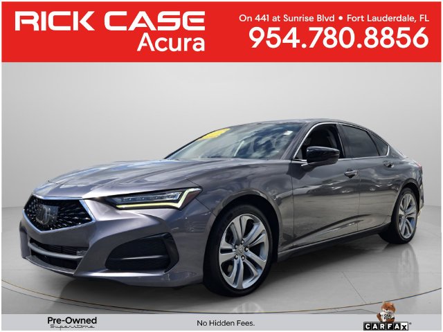 Certified 2021 Acura TLX Technology Package Sedan