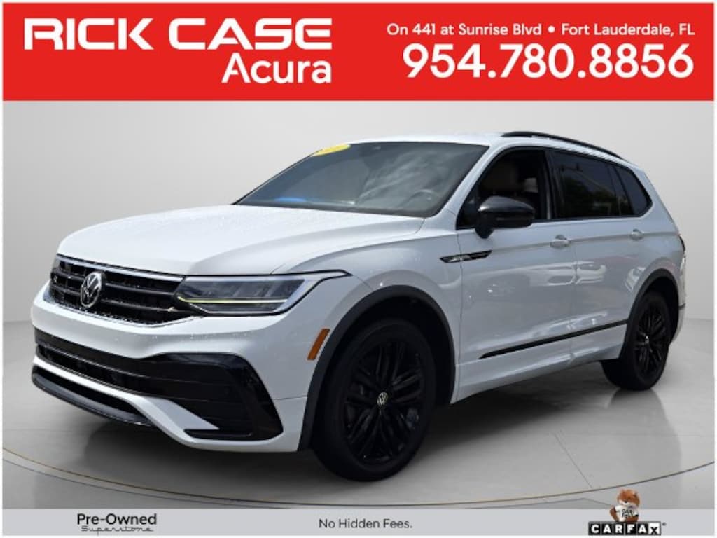 Used 2022 Volkswagen Tiguan 2.0T SE R-Line Black SUV