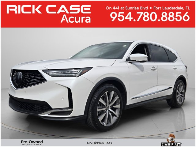 Certified 2025 Acura MDX Technology Package SUV