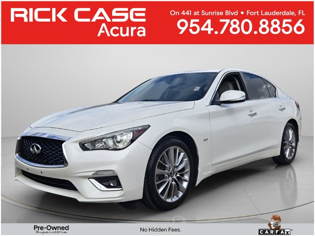 Used 2018 INFINITI Q50 3.0t LUXE Sedan