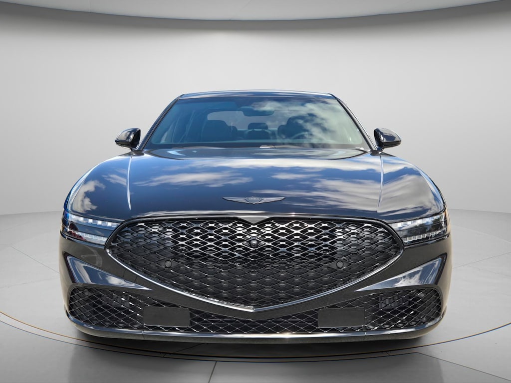 New 2026 Genesis G90 3.5T E-SC Mhev Prestige Black Sedan