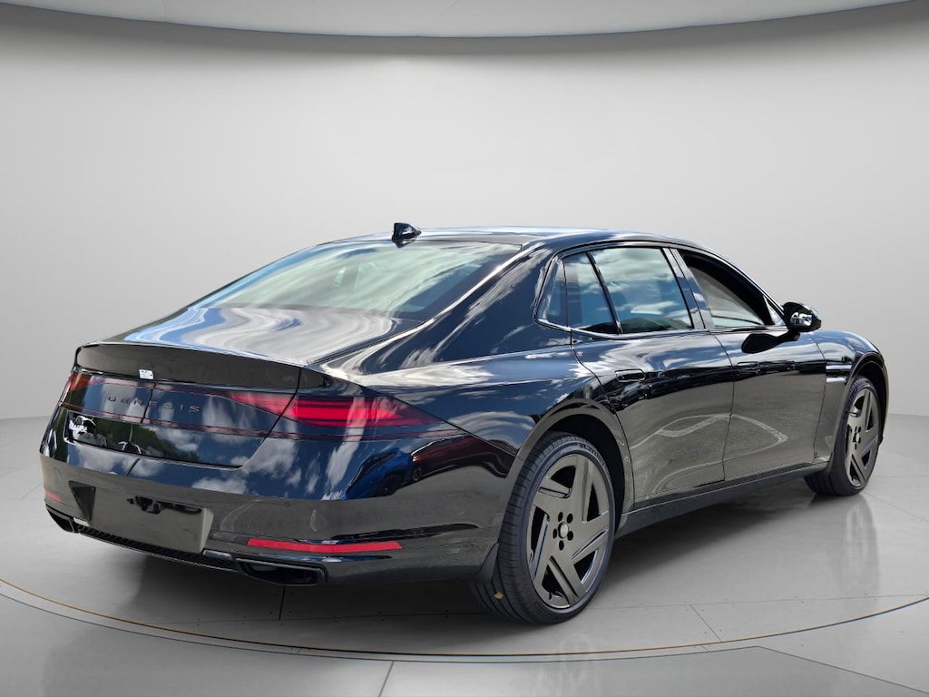 New 2026 Genesis G90 3.5T E-SC Mhev Prestige Black Sedan