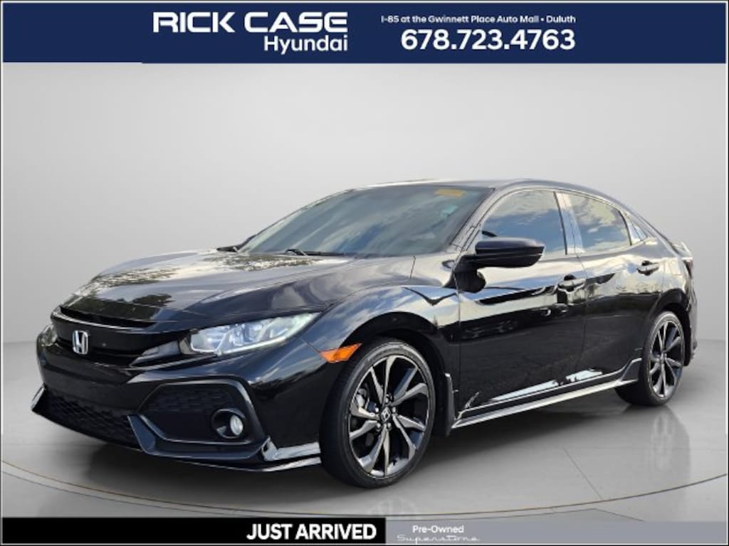 Used 2019 Honda Civic Sport Hatchback