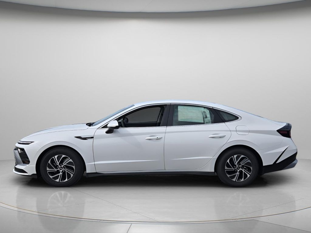 New 2026 Hyundai Sonata Hybrid Blue Sedan