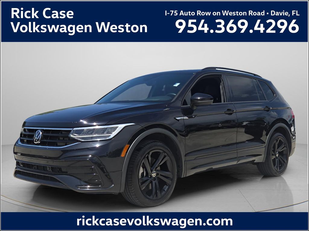 Certified 2024 Volkswagen Tiguan 2.0T SE R-Line Black SUV