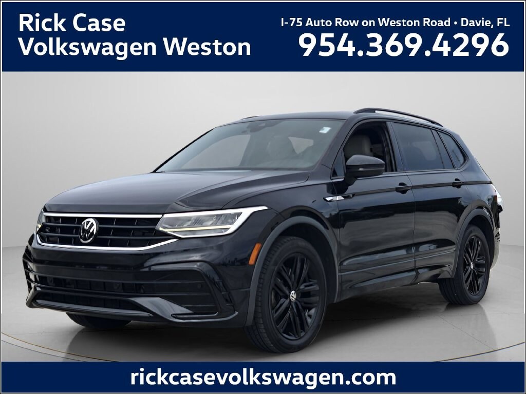 Used 2022 Volkswagen Tiguan 2.0T SE R-Line Black SUV
