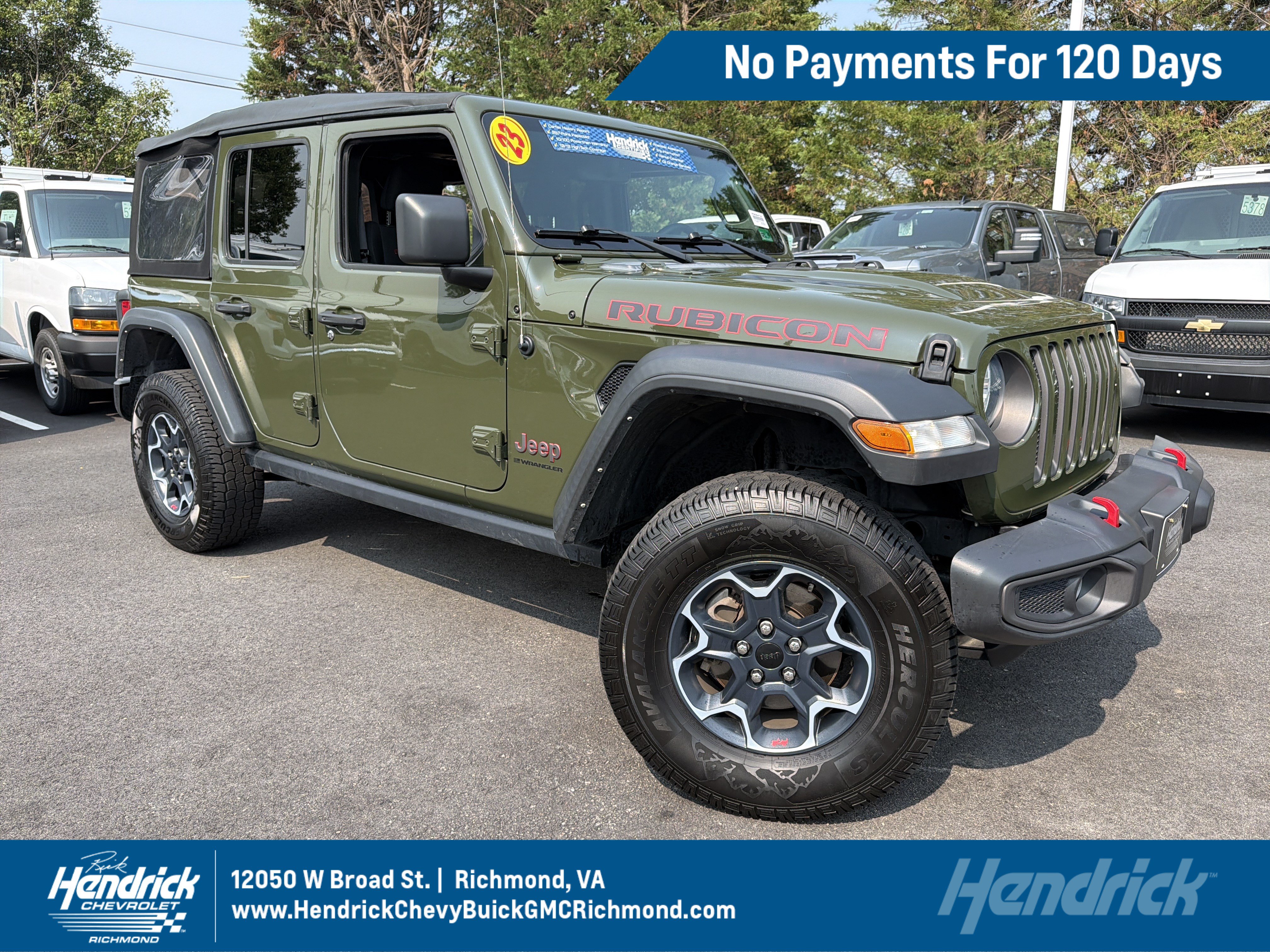 Used 2023 Jeep Wrangler Rubicon Convertible