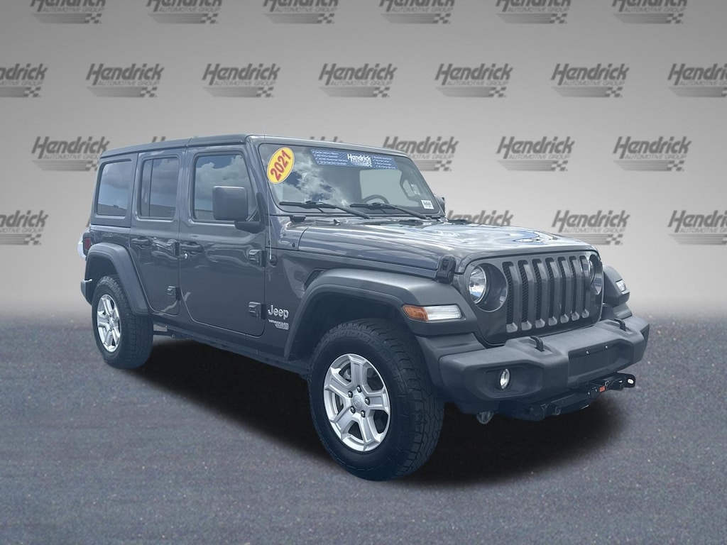 Used 2021 Jeep Wrangler Unlimited Sport S Convertible