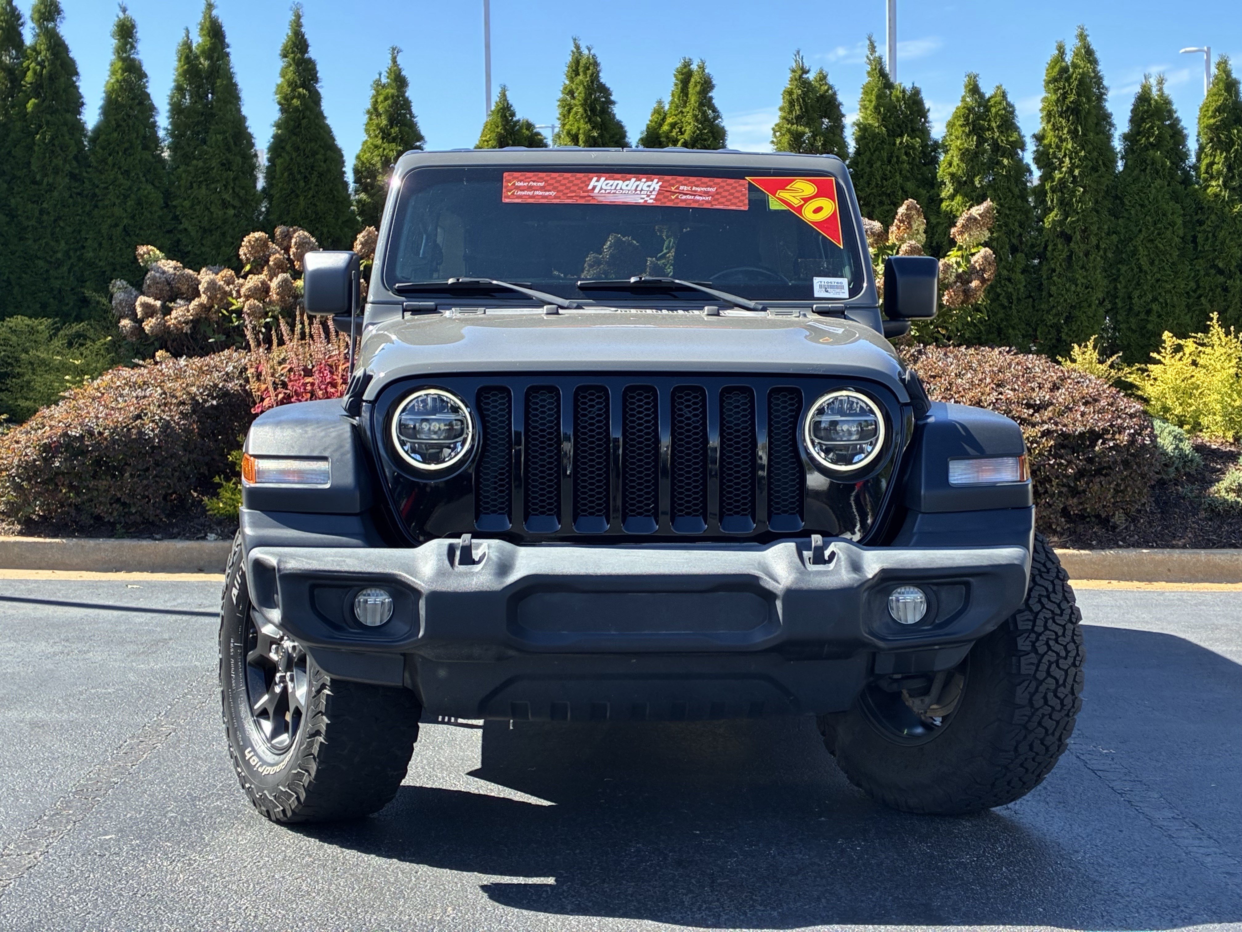 Used 2020 Jeep Wrangler Unlimited Willys Convertible