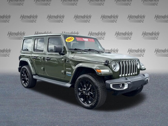 2021 Jeep Wrangler 4xe Unlimited Sahara Convertible