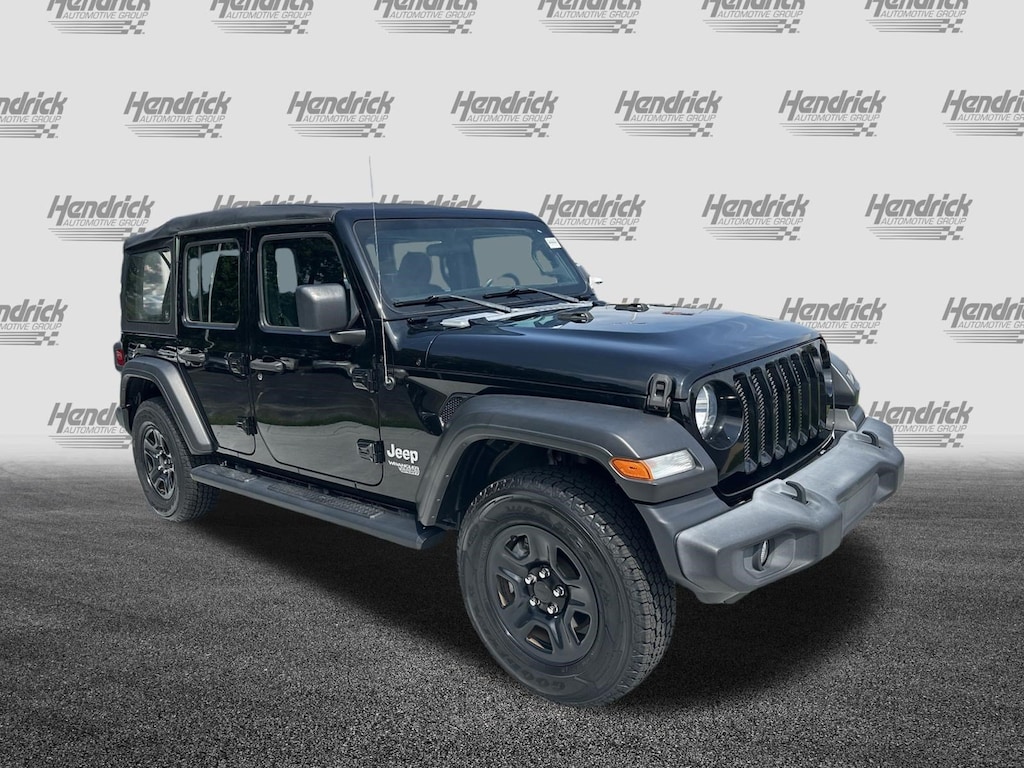 Used 2020 Jeep Wrangler Unlimited Sport Convertible