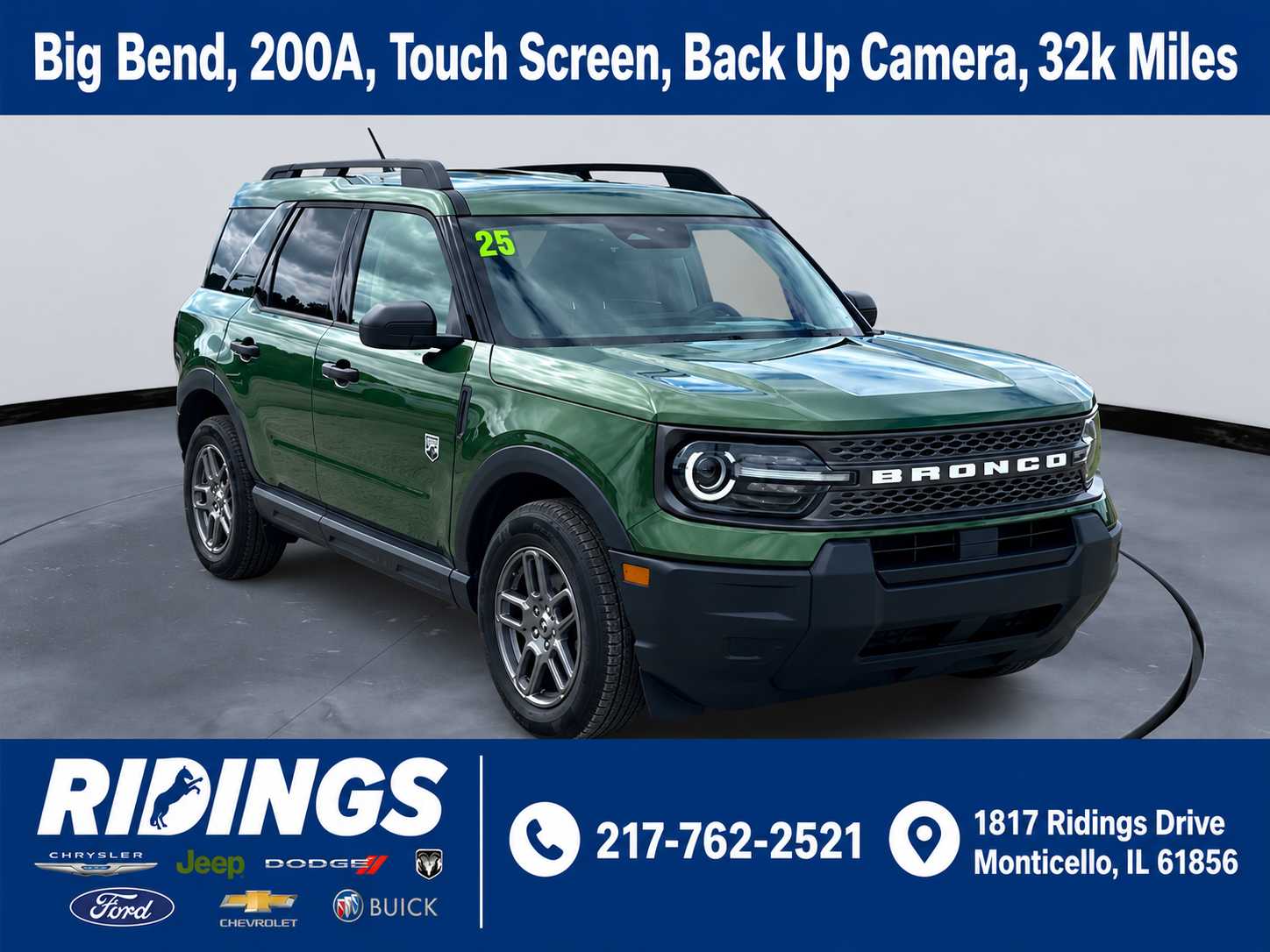 2025 Ford Bronco Sport Big Bend