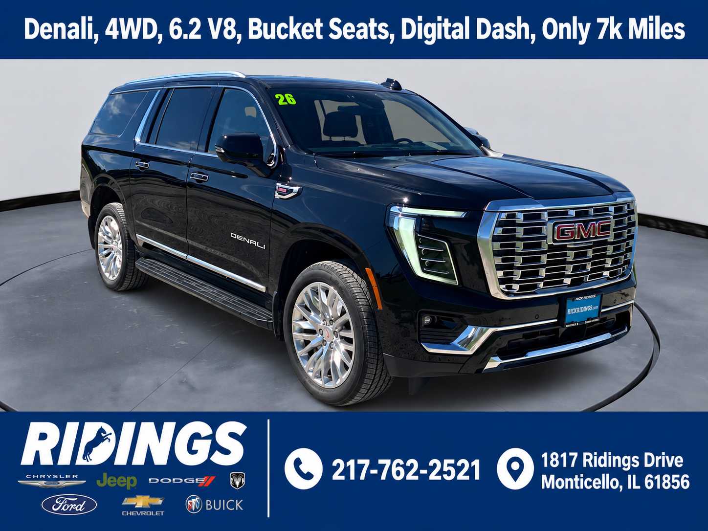 2026 GMC Yukon XL Denali