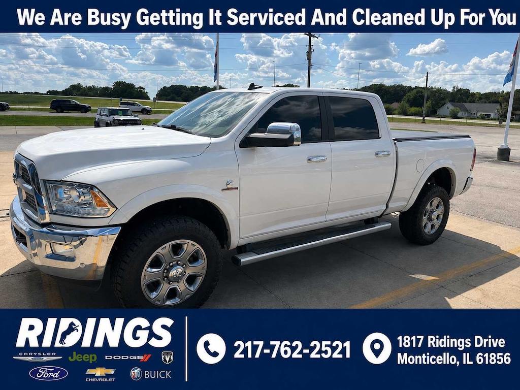 Used 2018 Ram 2500 Laramie 4x4 Crew Cab 64 Box 4x4 Crew Cab 64 Box