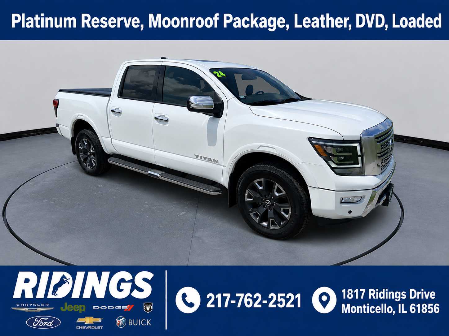 2024 Nissan Titan Platinum Reserve