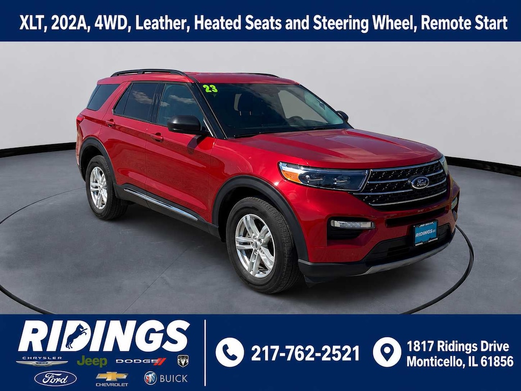 Used 2023 Ford Explorer XLT 4WD