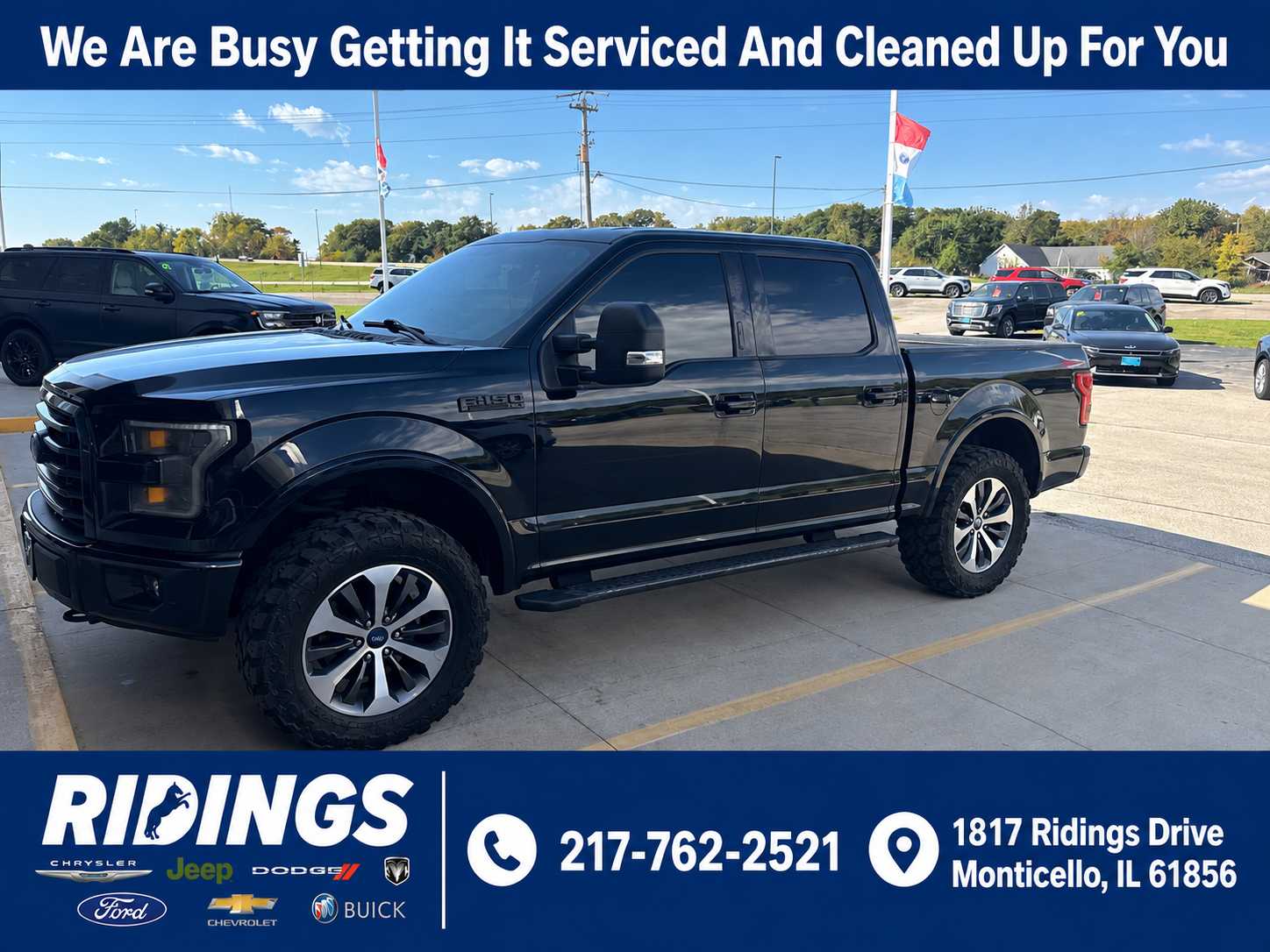 Used 2016 Ford F-150 XLT 4WD Supercrew 145 4WD SuperCrew 145