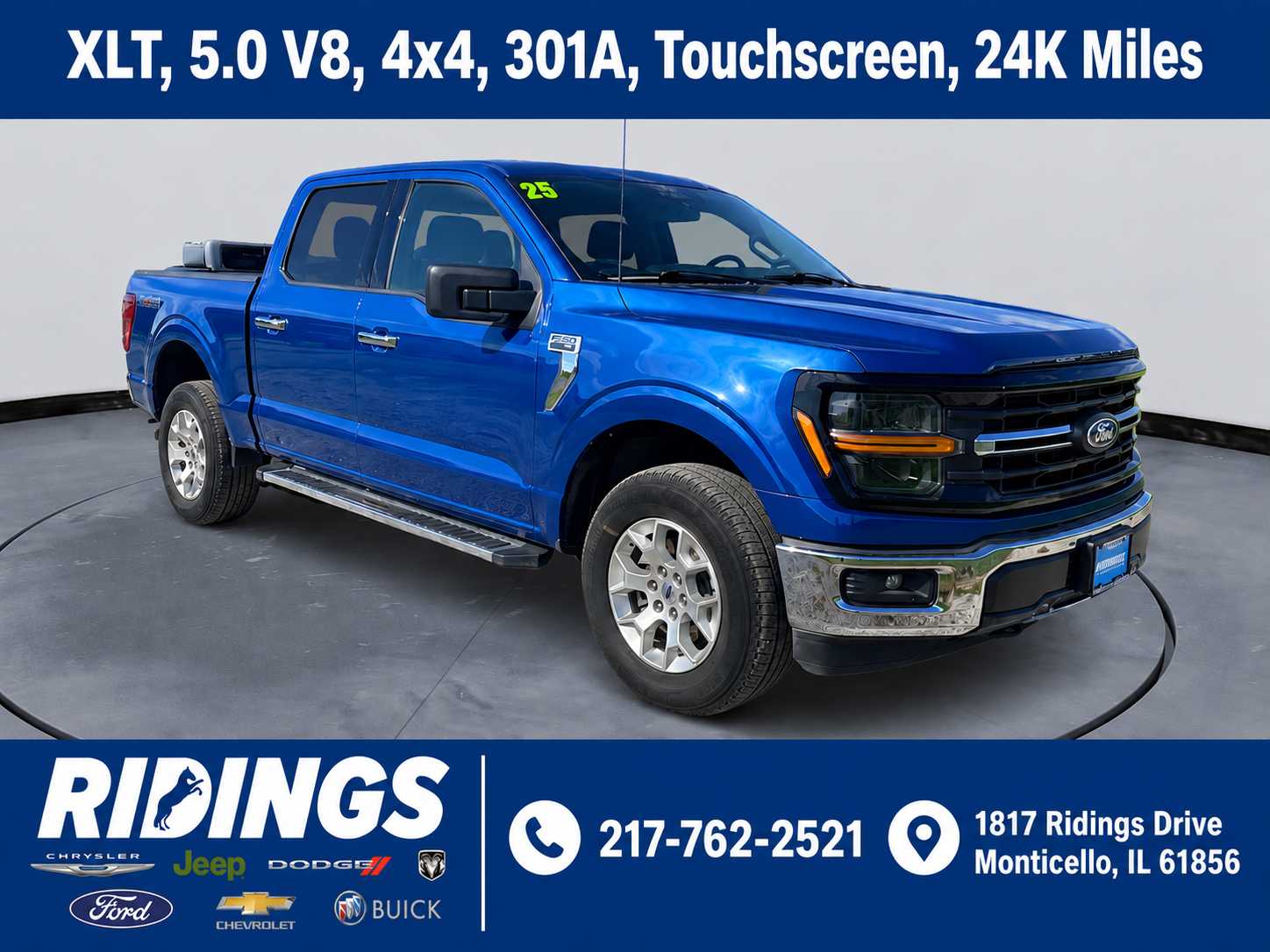 Used 2025 Ford F-150 XLT 4WD Supercrew 5.5 Box 4WD SuperCrew 5.5 Box