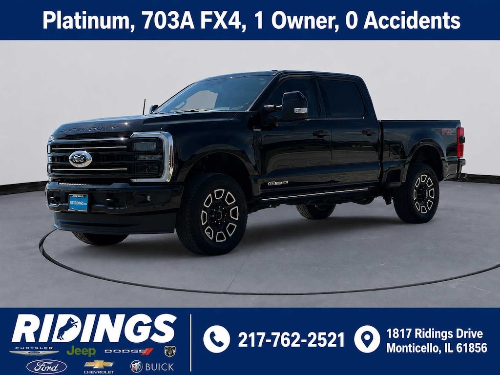 Used 2026 Ford Super Duty F-250 Pickup Platinum 4WD Crew Cab 6.75 Box 4WD Crew Cab 6.75 Box