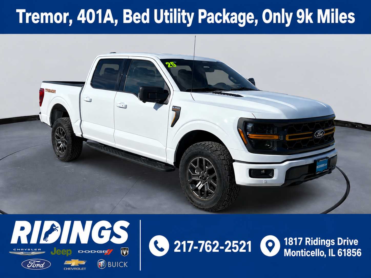 2025 Ford F-150 Tremor