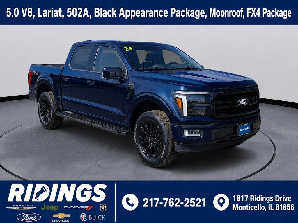 Used 2024 Ford F-150 Lariat 4WD Supercrew 5.5 Box 4WD SuperCrew 5.5 Box